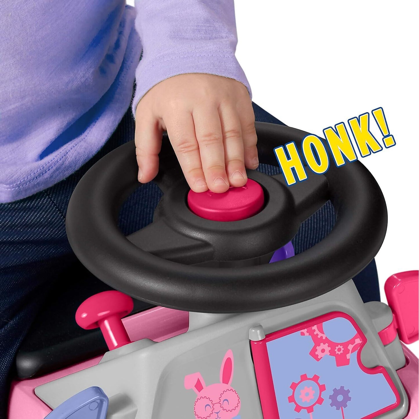 Radio Flyer - Creativity Car Pink Ride-On Push Car