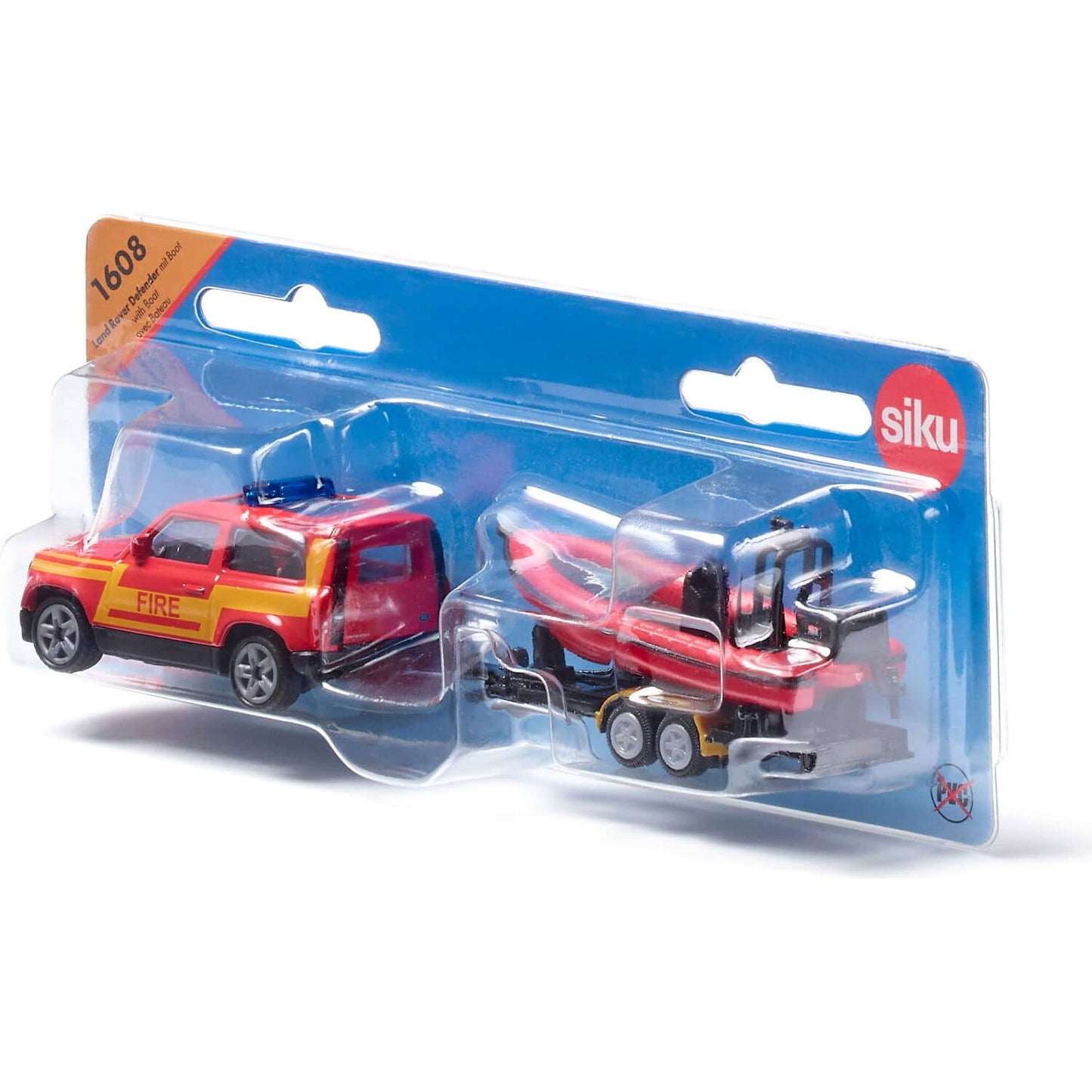 Siku - Land Rover Defender with Boat Die-Cast Vehicle