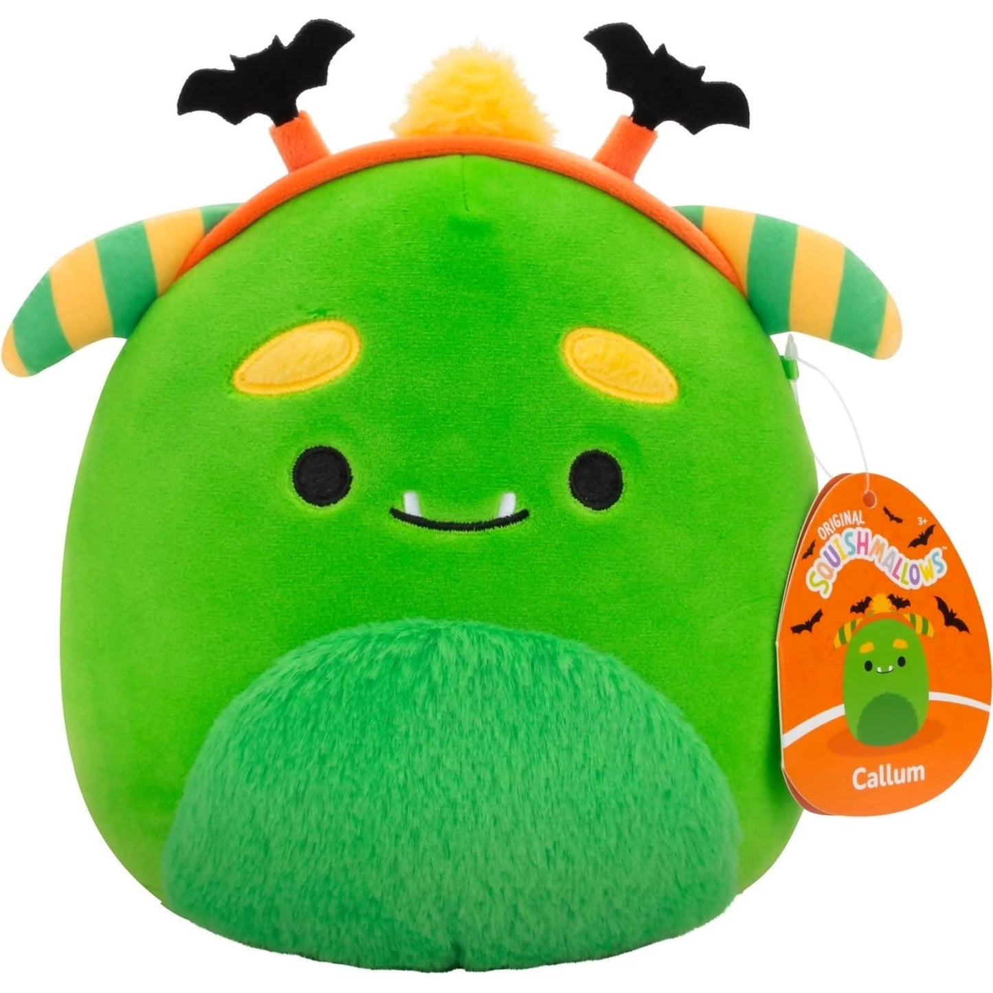 Squishmallows - Callum the Green Monster Halloween 7.5-Inch Plush