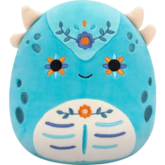 Squishmallows - Janicza the Ankylosaurus Halloween Day of the Dead 7.5-Inch Plush
