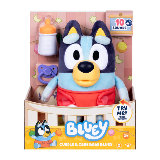 Bluey - Cuddle & Care Baby Bluey Plush