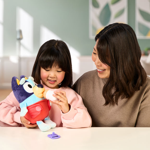Bluey - Cuddle & Care Baby Bluey Plush