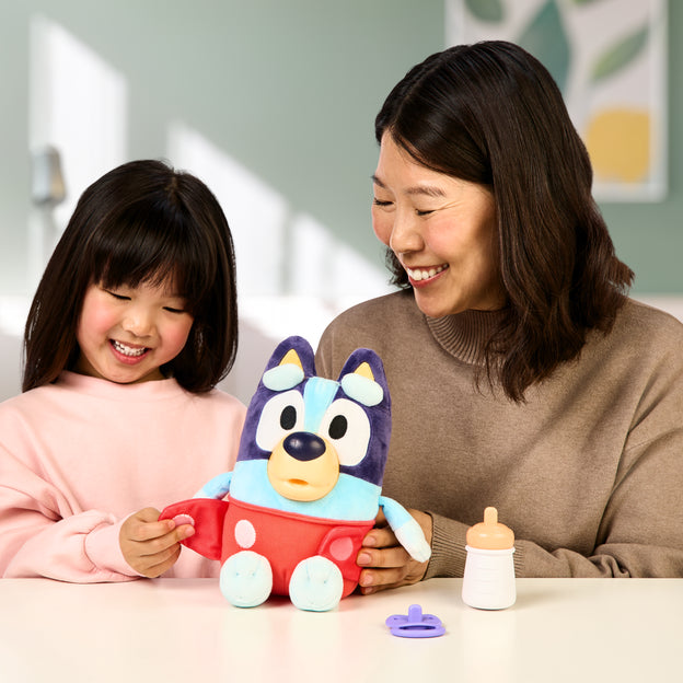 Bluey - Cuddle & Care Baby Bluey Plush