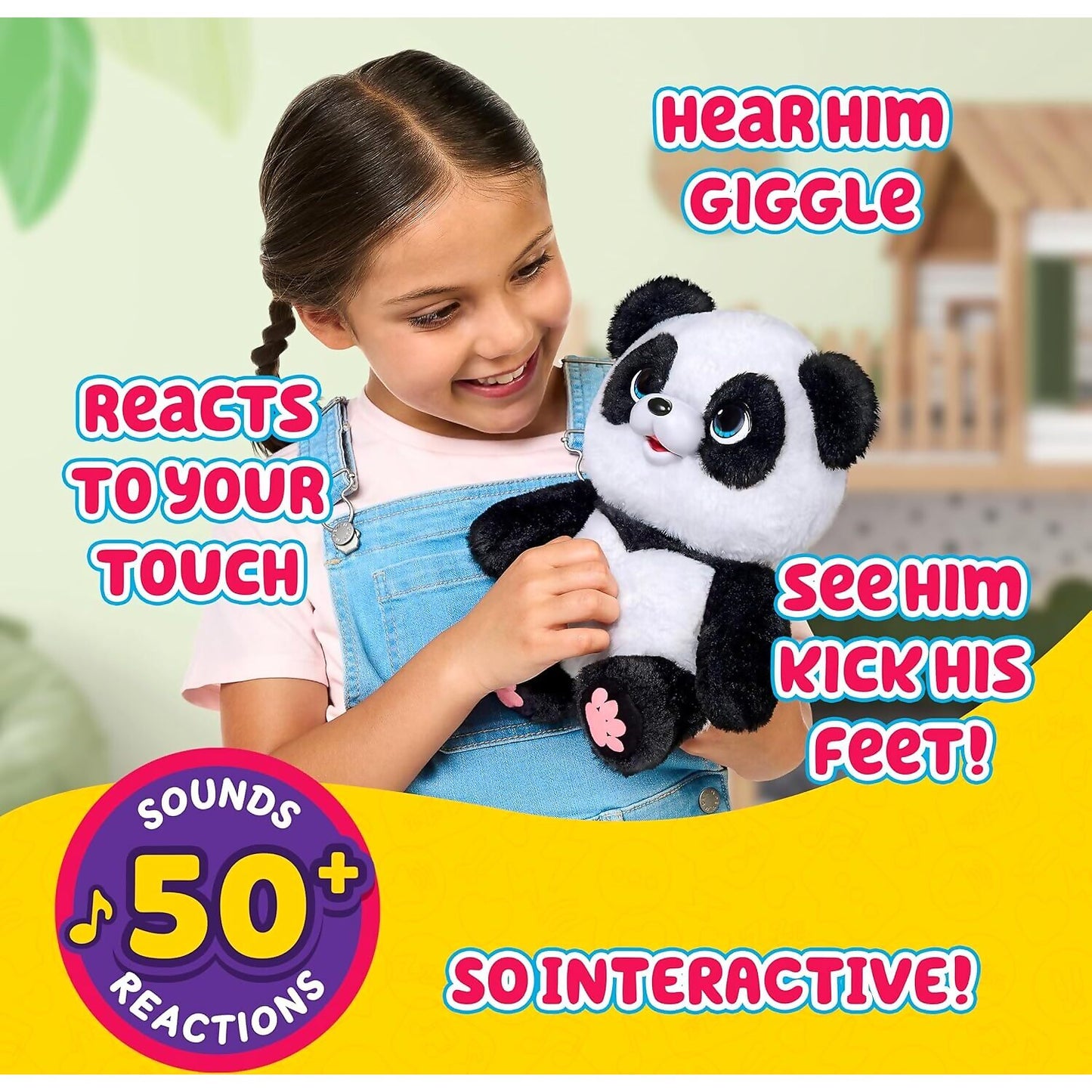 Little Live Pets - My Baby Panda Chu Chu Interactive Plush