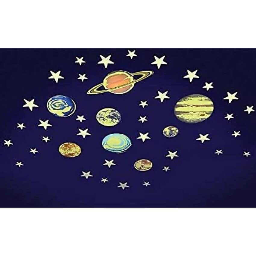 Brainstorm - The Original Glowstars Company Glow in The Dark - Stars & Planets