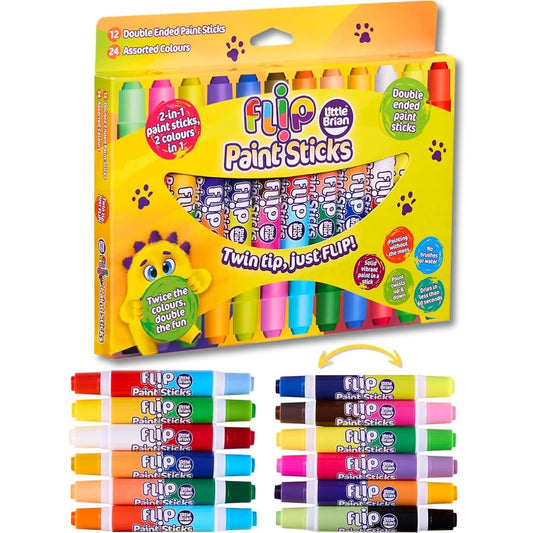 Little Brian - Flip Paint Sticks Twin Tip Just Flip 12Pk