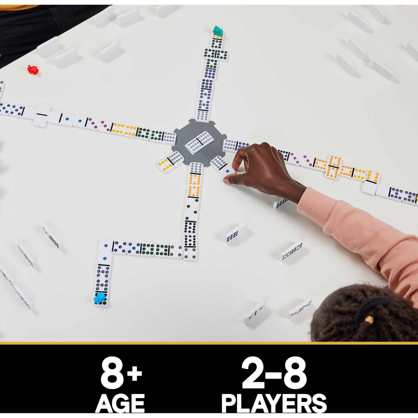 Cardinal Classics - Mexican Train Dominoes Set in Carry Case - Spin Master Games