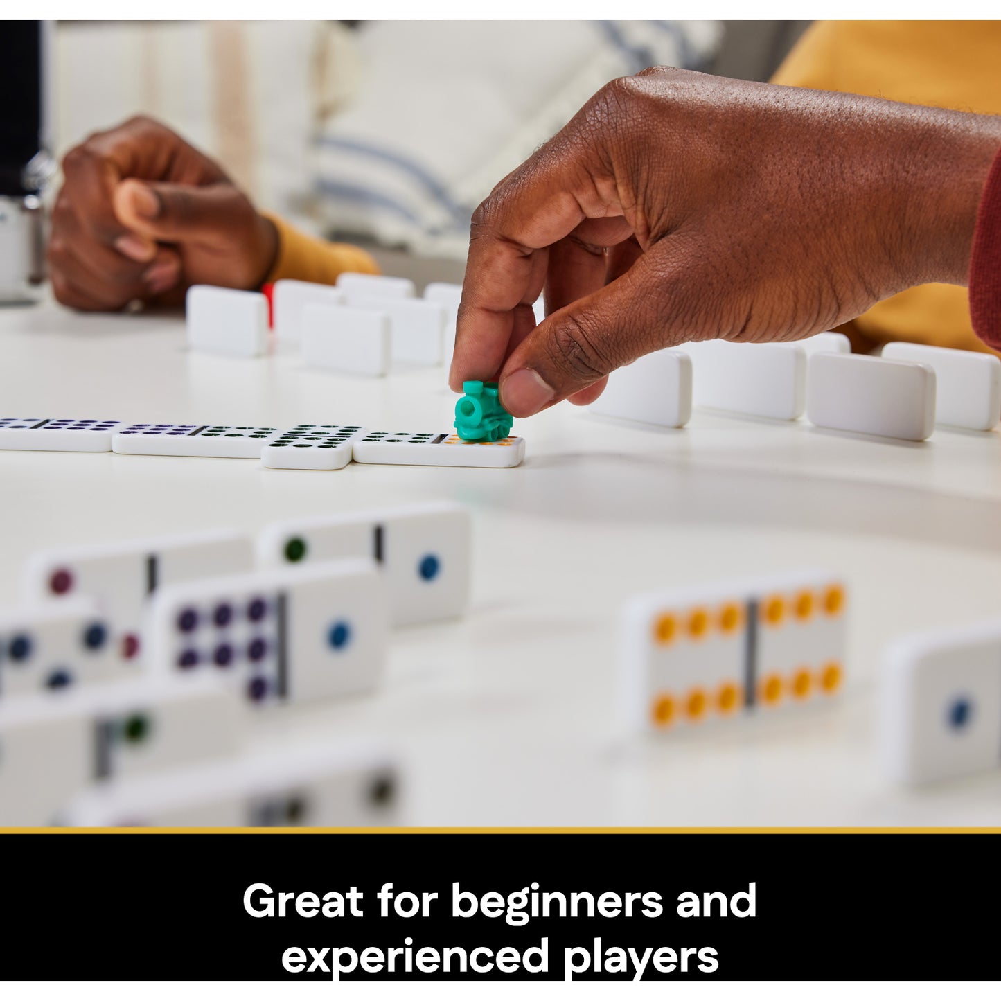 Cardinal Classics - Mexican Train Dominoes Set in Carry Case - Spin Master Games
