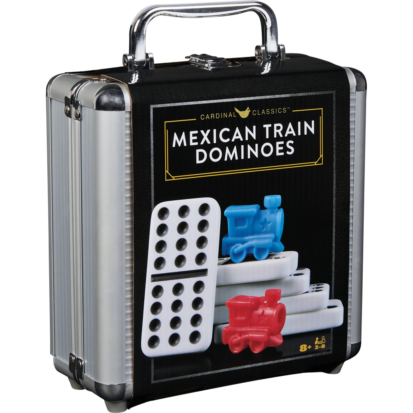 Cardinal Classics - Mexican Train Dominoes Set in Carry Case - Spin Master Games