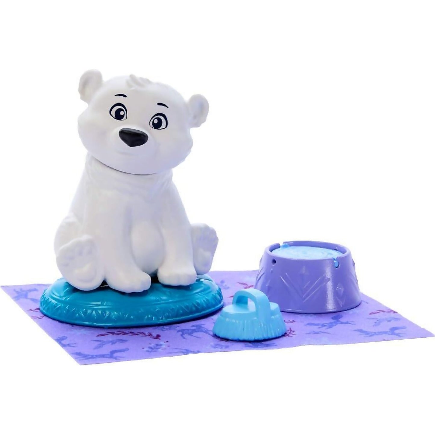 Disney Frozen - Elsa Fashion Doll & Polar Bear Cub Figure With 4 Nurturing Accessories