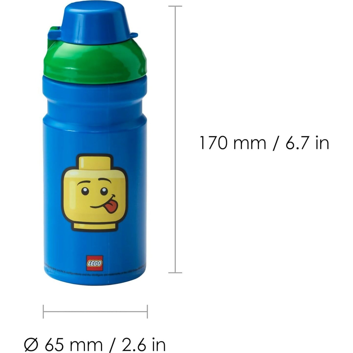 LEGO Minifigure Lunch Set Iconic Green/Blue - Room Copenhagen