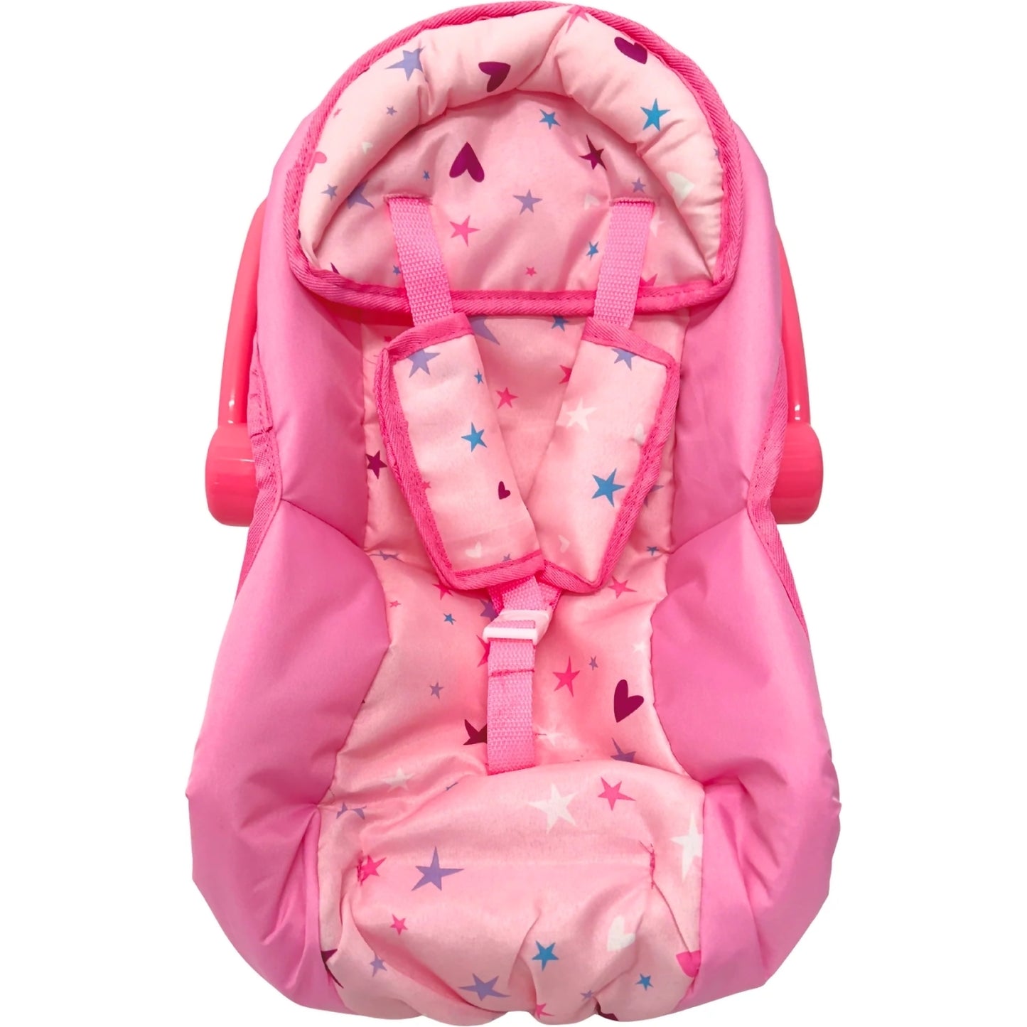 Playworld - Stars Doll Carry Car Seat - Pink