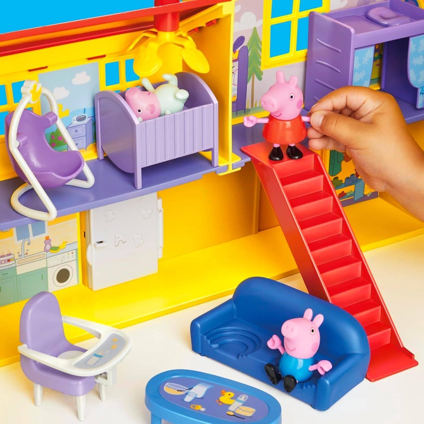 Peppa Pig - Peppa's Big Family House Playset - Hasbro