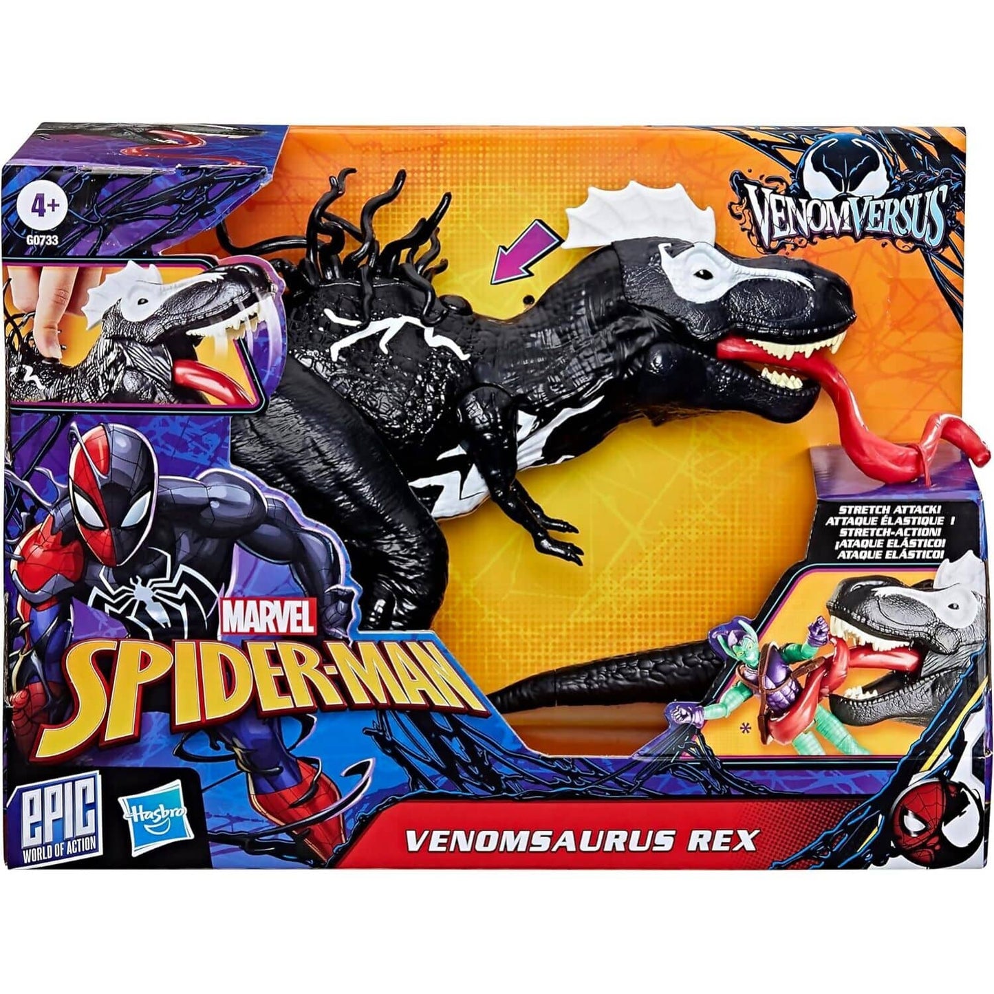 Marvel Spiderman - VenomVersus Venomsaurus Rex - Hasbro