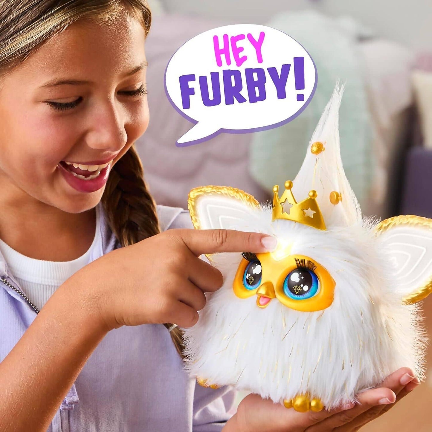 Furby - Gold Glam Interactive Toy Plush - Hasbro