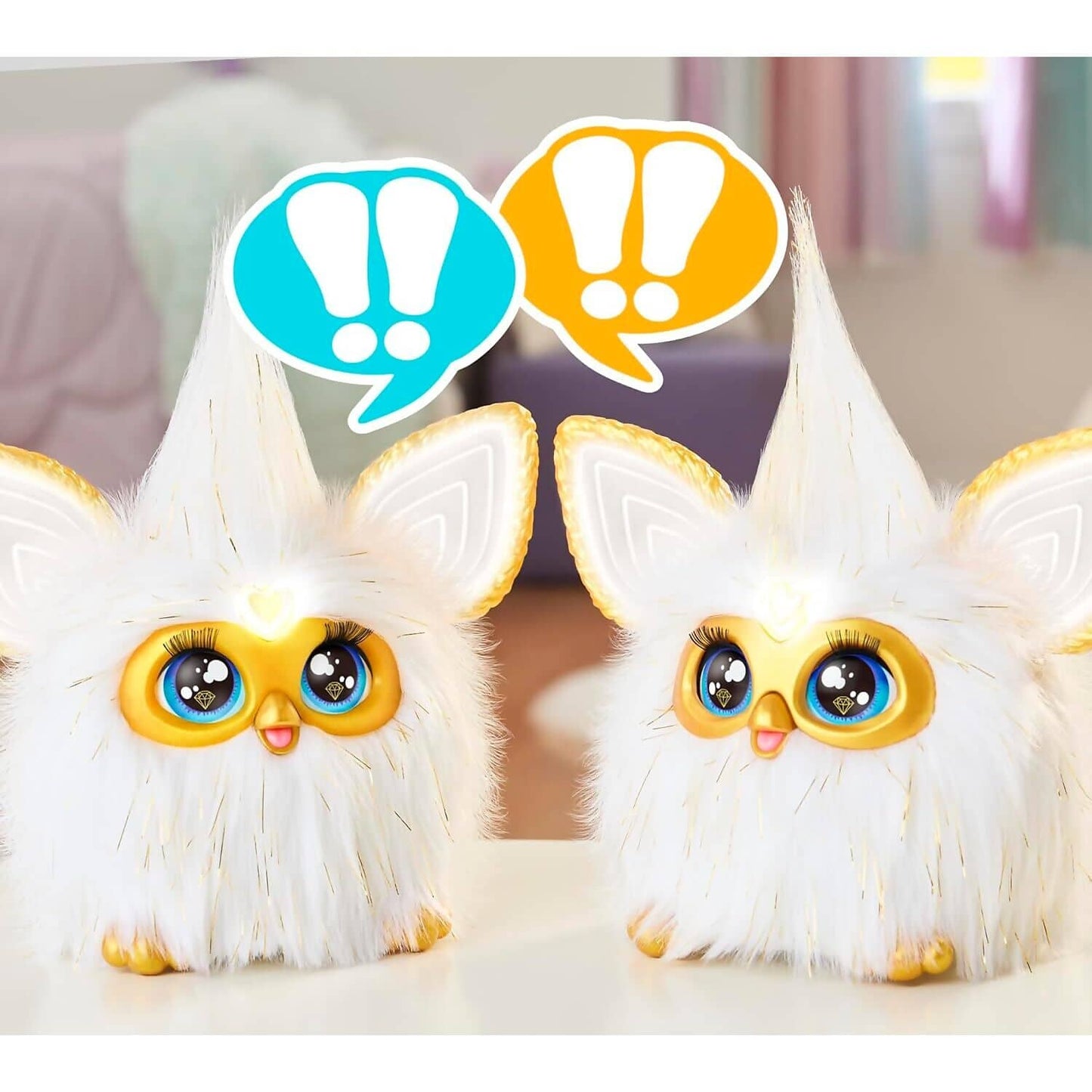 Furby - Gold Glam Interactive Toy Plush - Hasbro