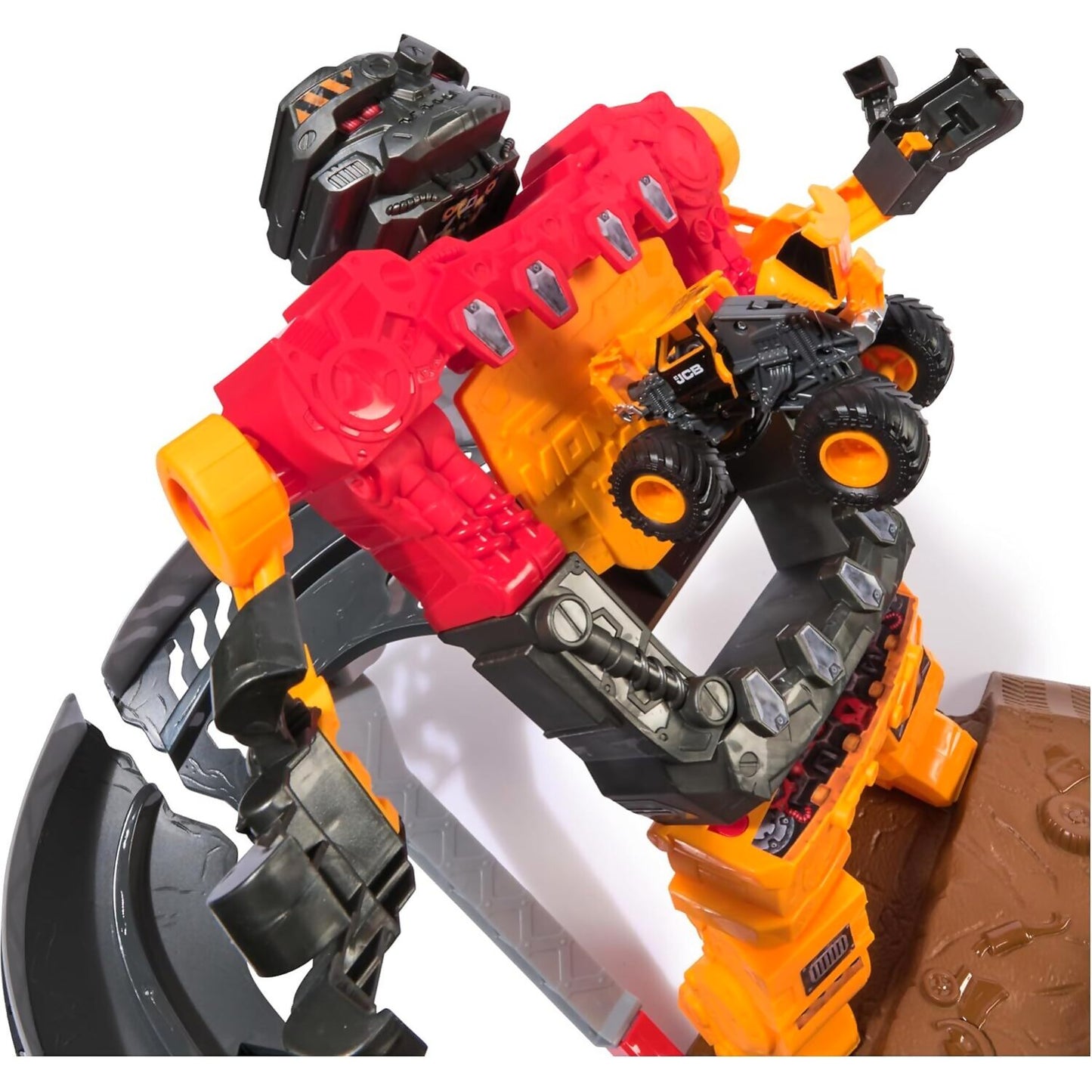 Monster Jam - Smash & Bash SmashBot Playset with Launcher - Spin Master