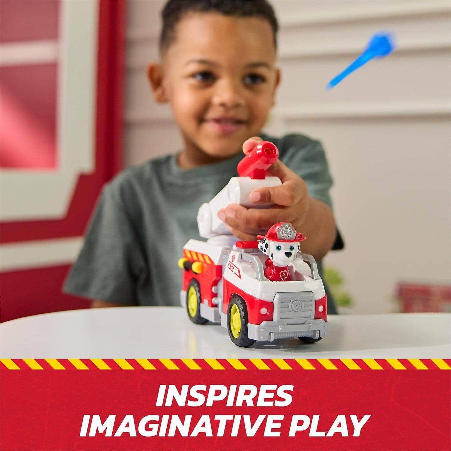 Paw Patrol - Fire Rescue: Rescue Fire Engine with Marshall Figure - Spin Master