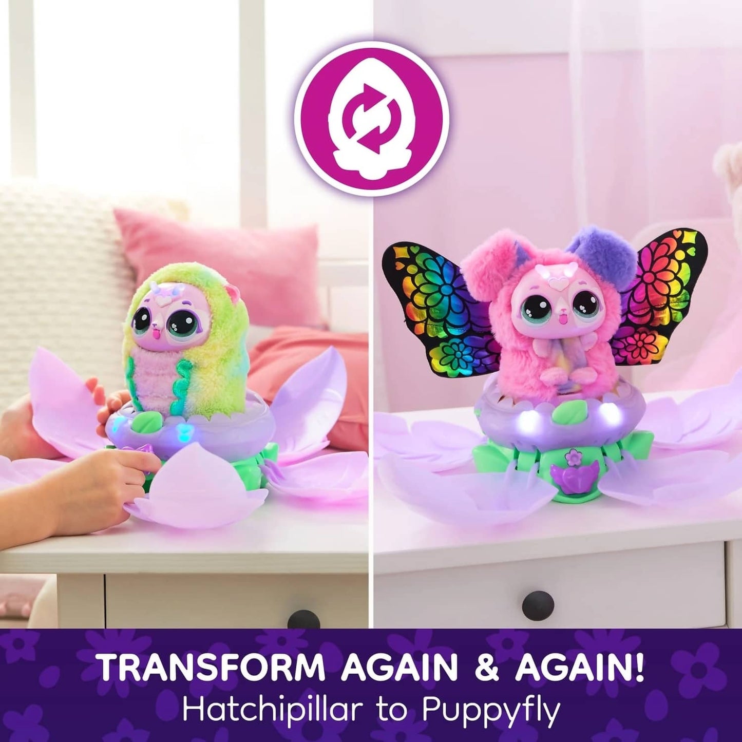 Hatchimals - Puppyfly Bloomables by Hatchimals Interactive Surprise Toy - Spin Master