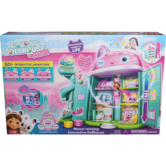 Gabby's Dollhouse - The Movie Meow-mazing Interactive Dollhouse - Spin Master