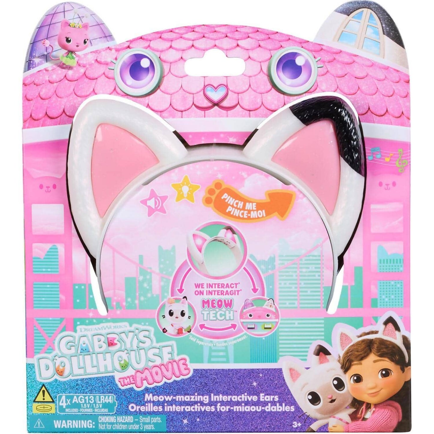 Gabby's Dollhouse - The Movie Meow-mazing Interactive Ears - Spin Master