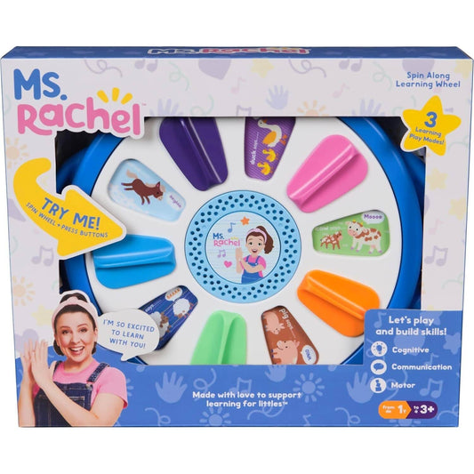 Ms. Rachel - Spin & Sing Along Learning Wheel - Spin Master