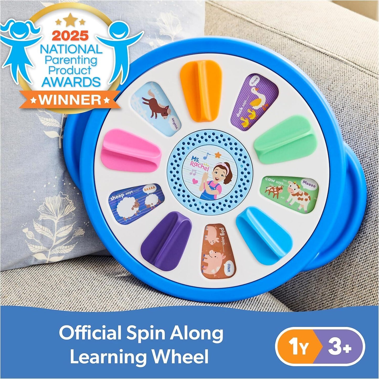 Ms. Rachel - Spin & Sing Along Learning Wheel - Spin Master