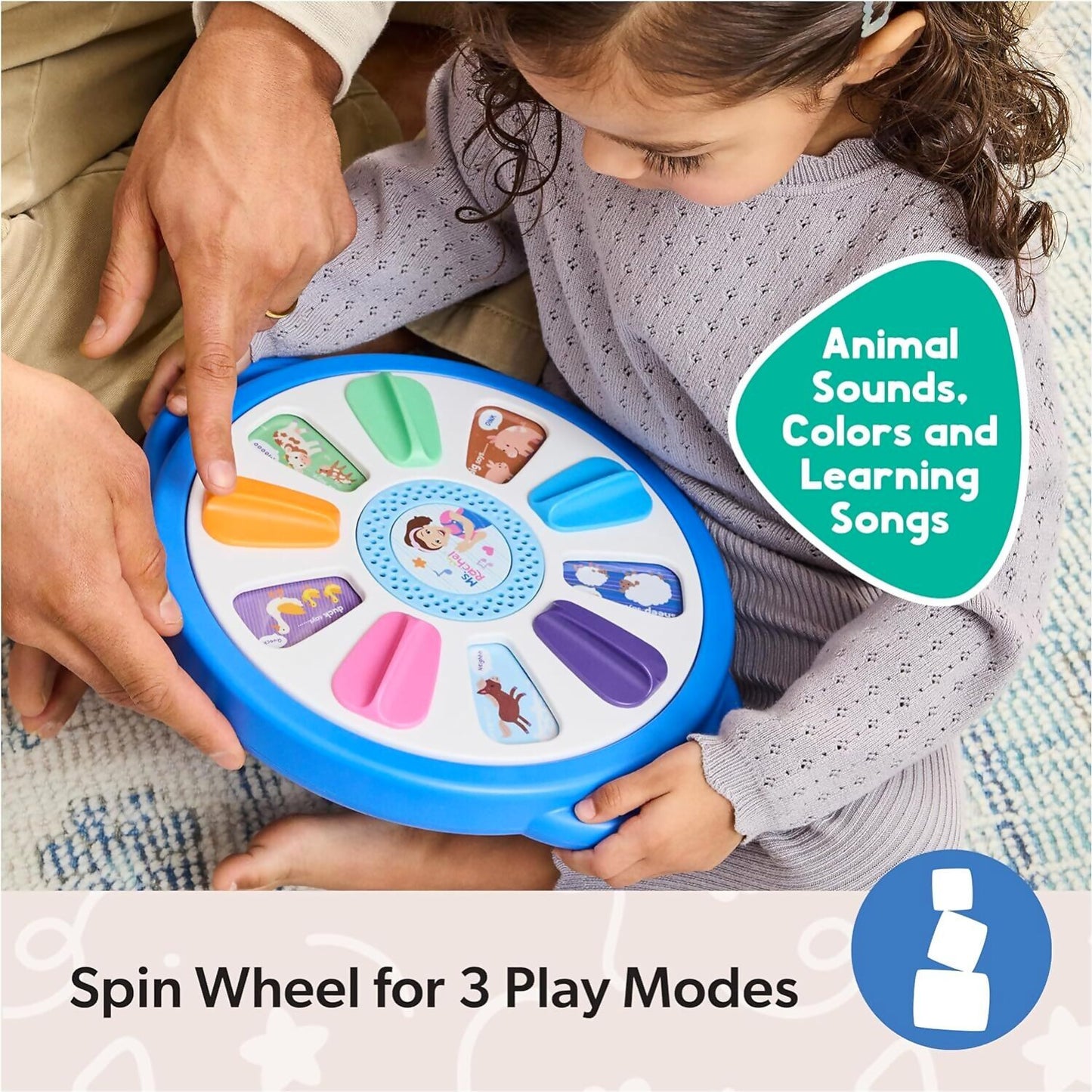 Ms. Rachel - Spin & Sing Along Learning Wheel - Spin Master