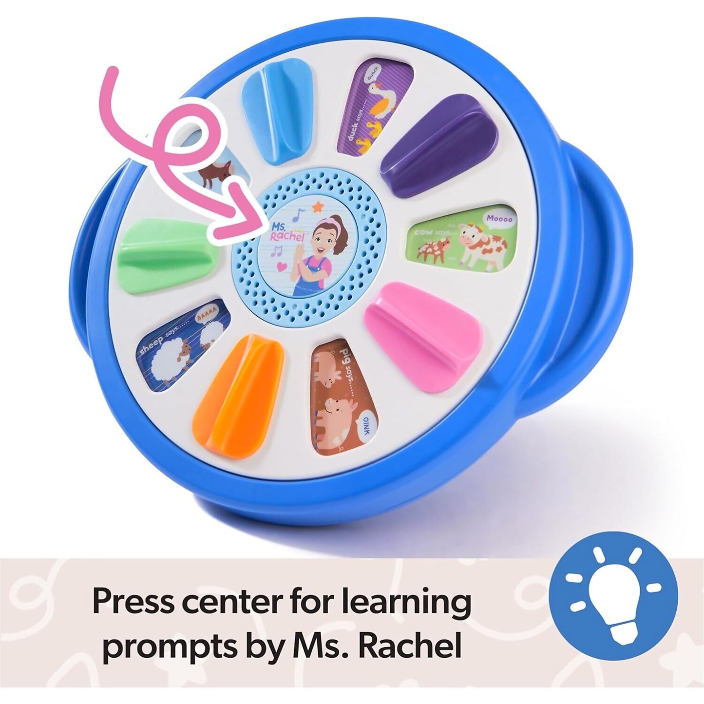 Ms. Rachel - Spin & Sing Along Learning Wheel - Spin Master
