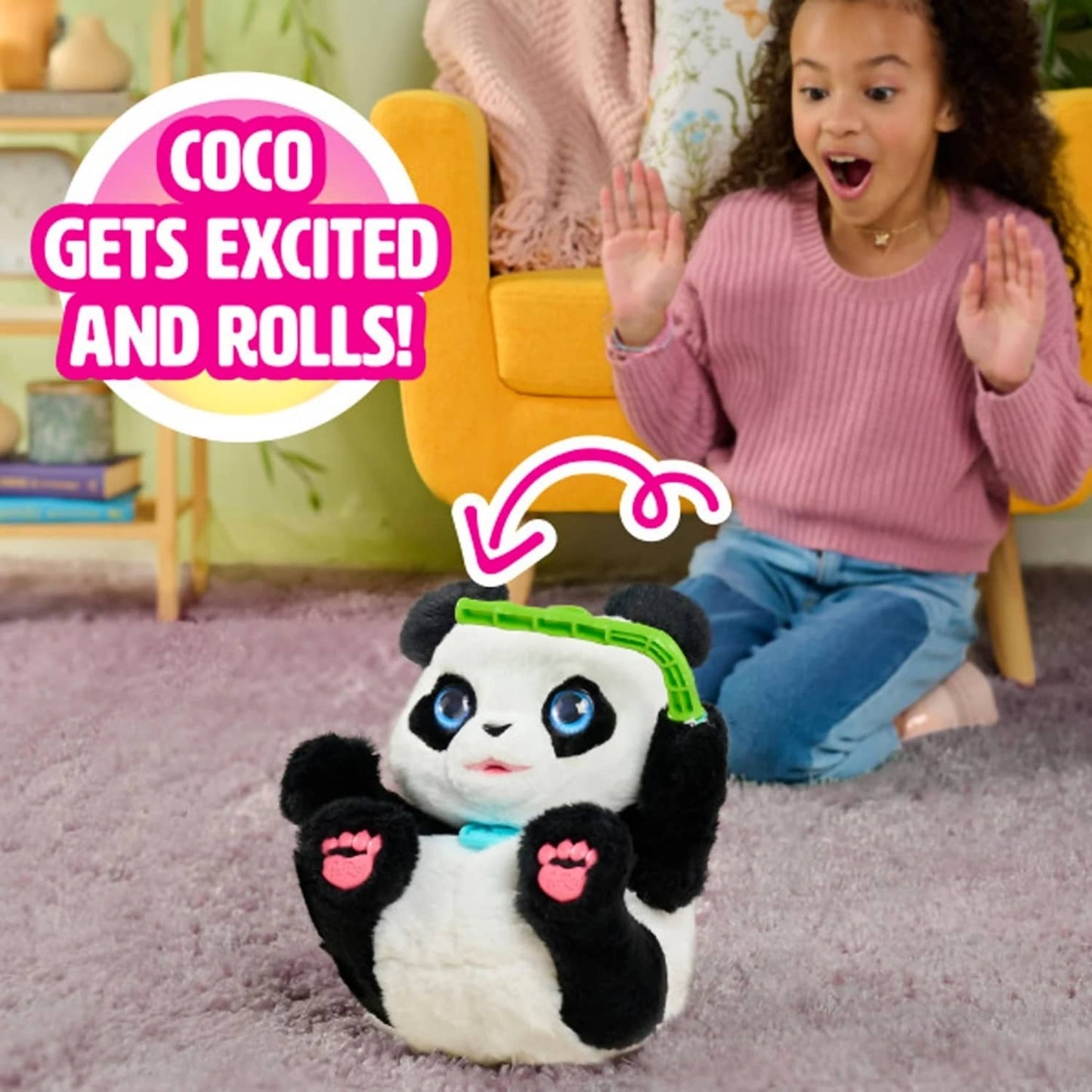 FurReal - Coco the Tumbling Panda Interactive Plush