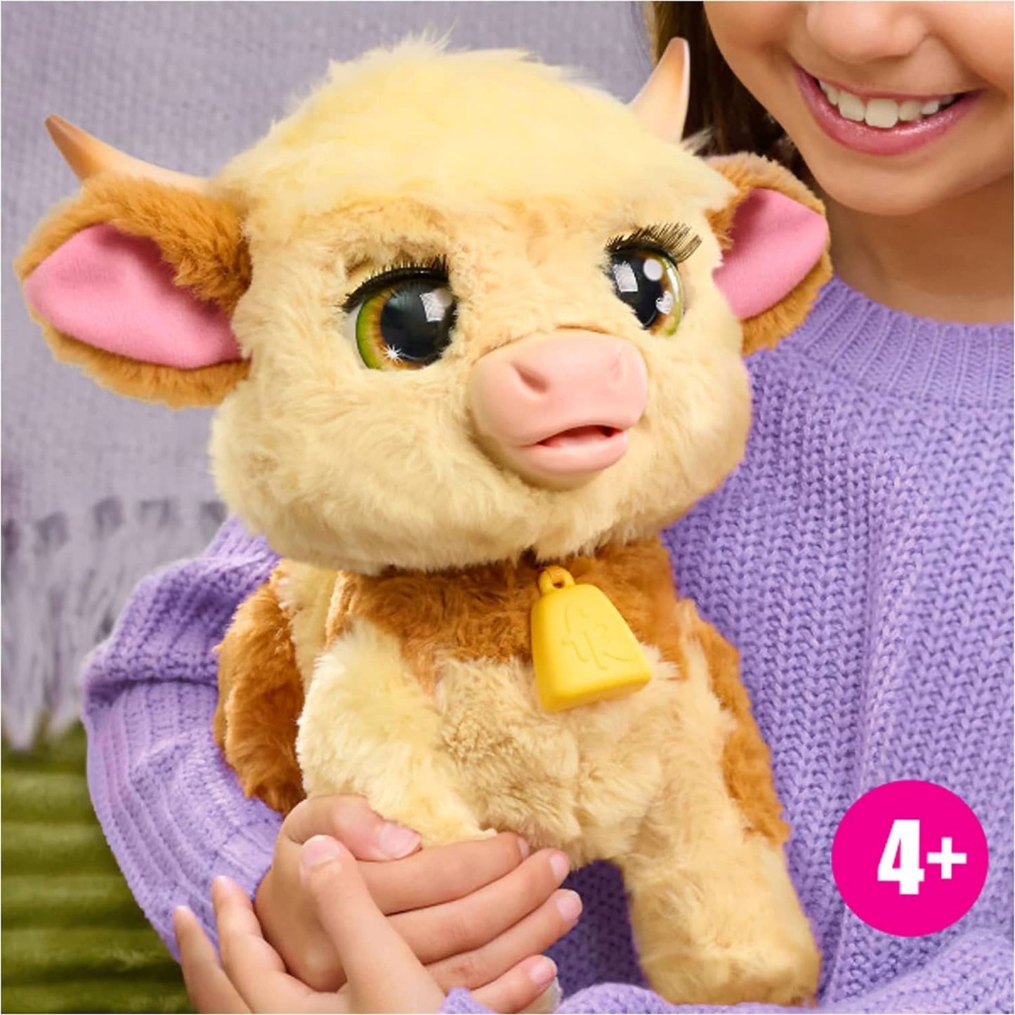 FurReal - Maggie the Feed & Follow Cow Interactive Plush