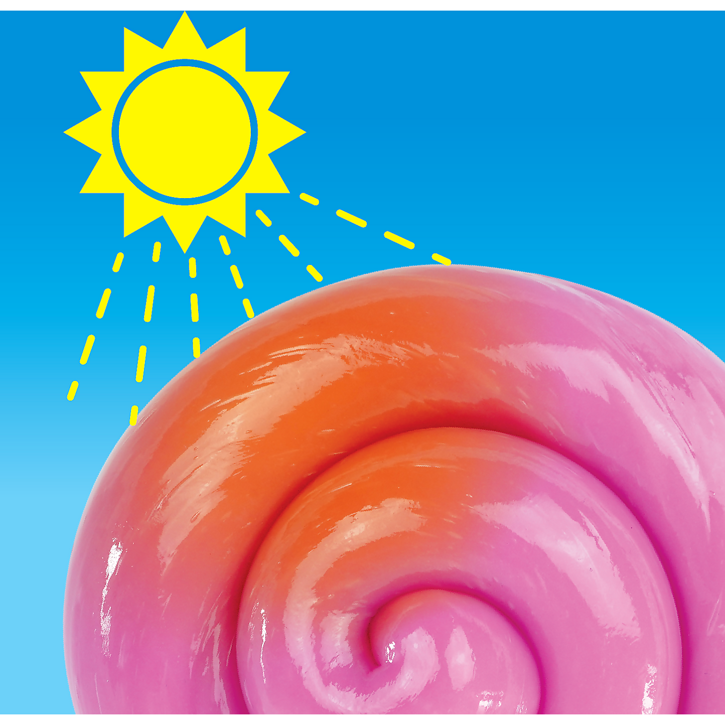 Crazy Aaron's - Rainbow Reveal Super Color Change Thinking Putty