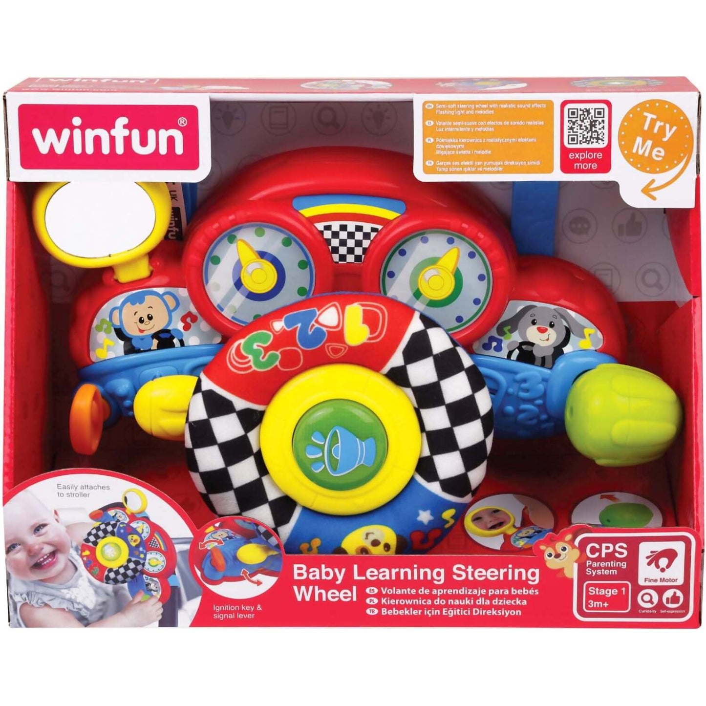 Winfun - Baby Learning Steering Wheel