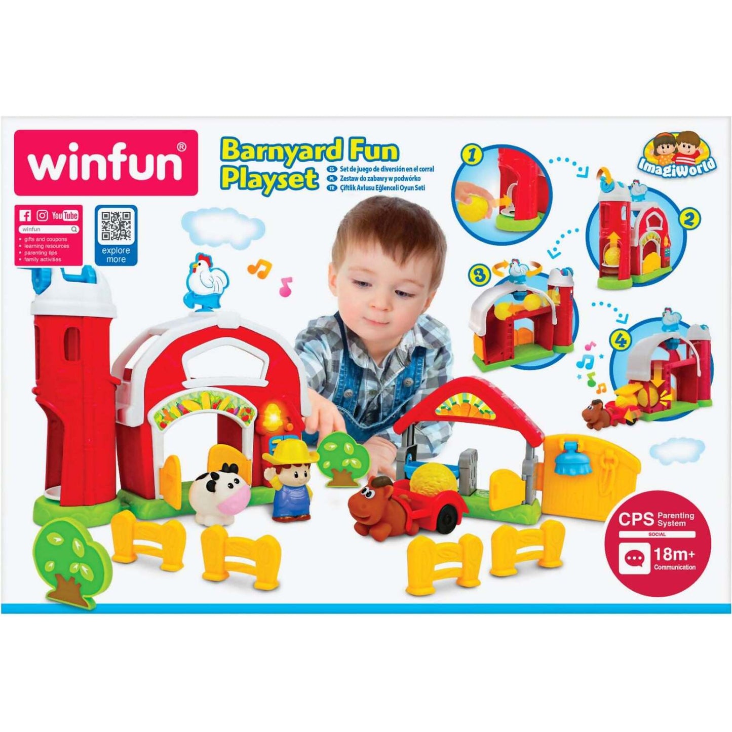 Winfun - Barnyard Fun Playset
