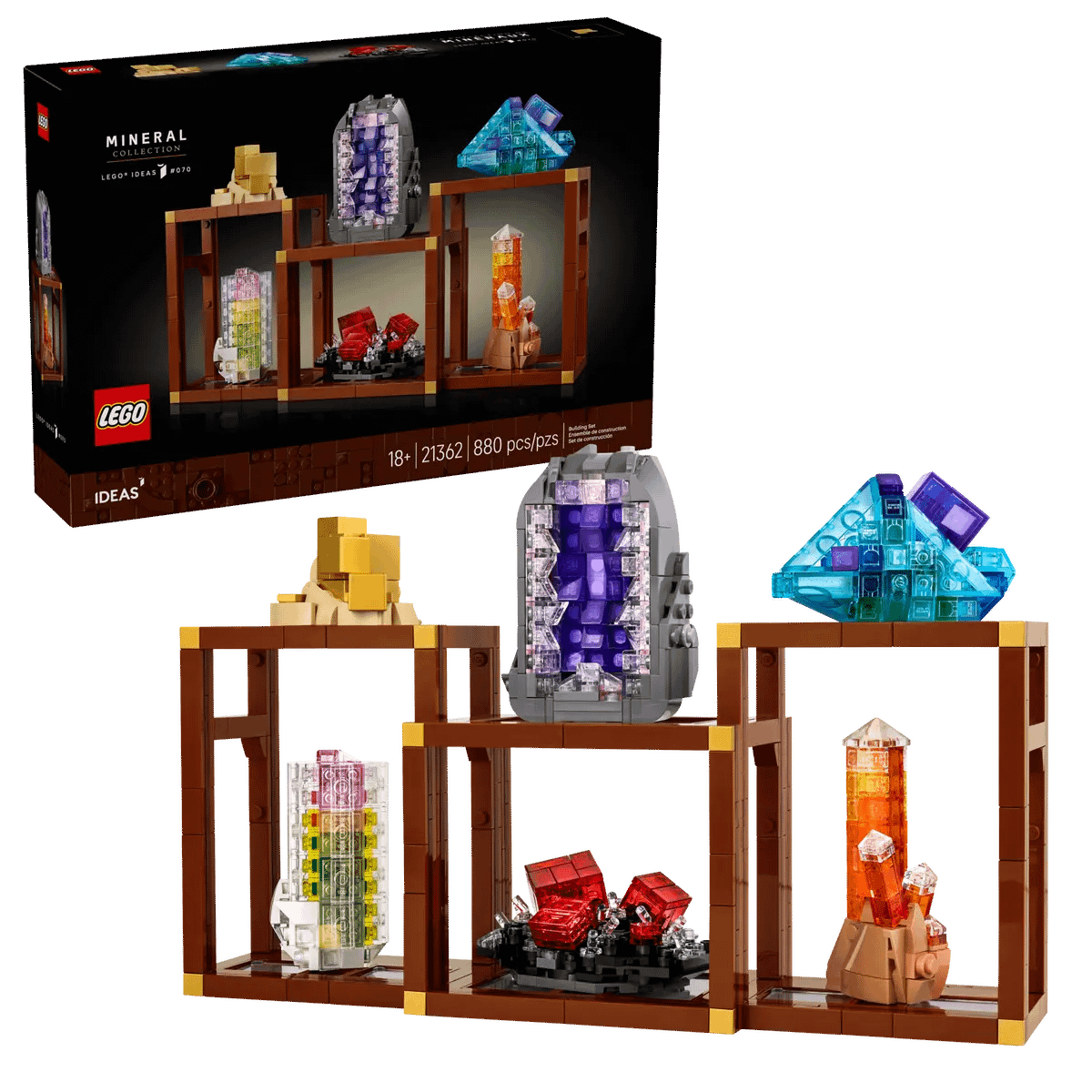 LEGO 21362 Mineral Collection - IDEAS