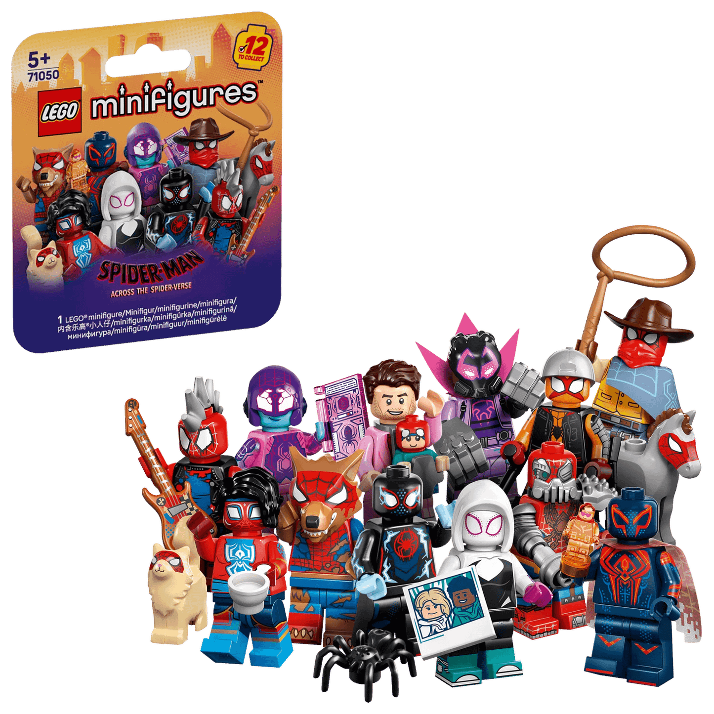 LEGO 71050 Spider-Man: Across the Spider-Verse - Minifigures