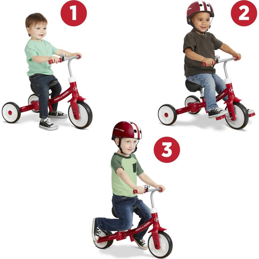 Radio Flyer - Triple Play Trike 3-in-1 Ride-On for Kids