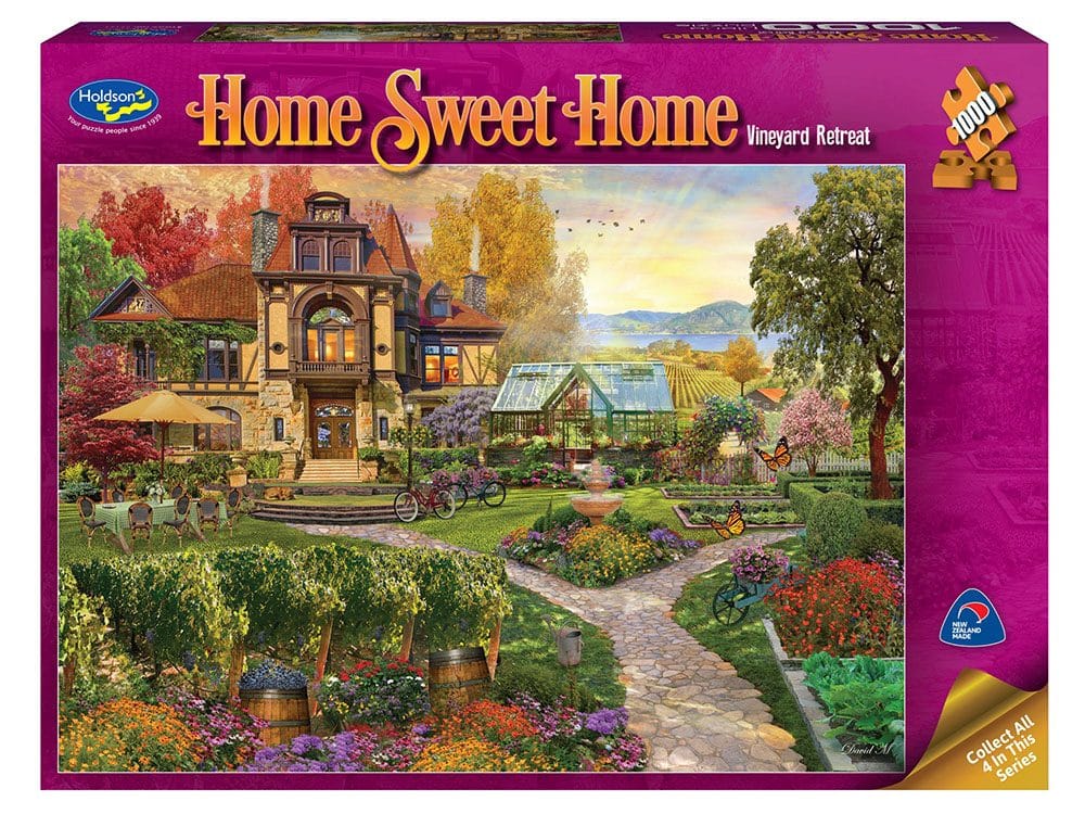 Holdson - Home Sweet Home 2 Vineyard Retreat 1000 Pieces Jigsaw Puzzle