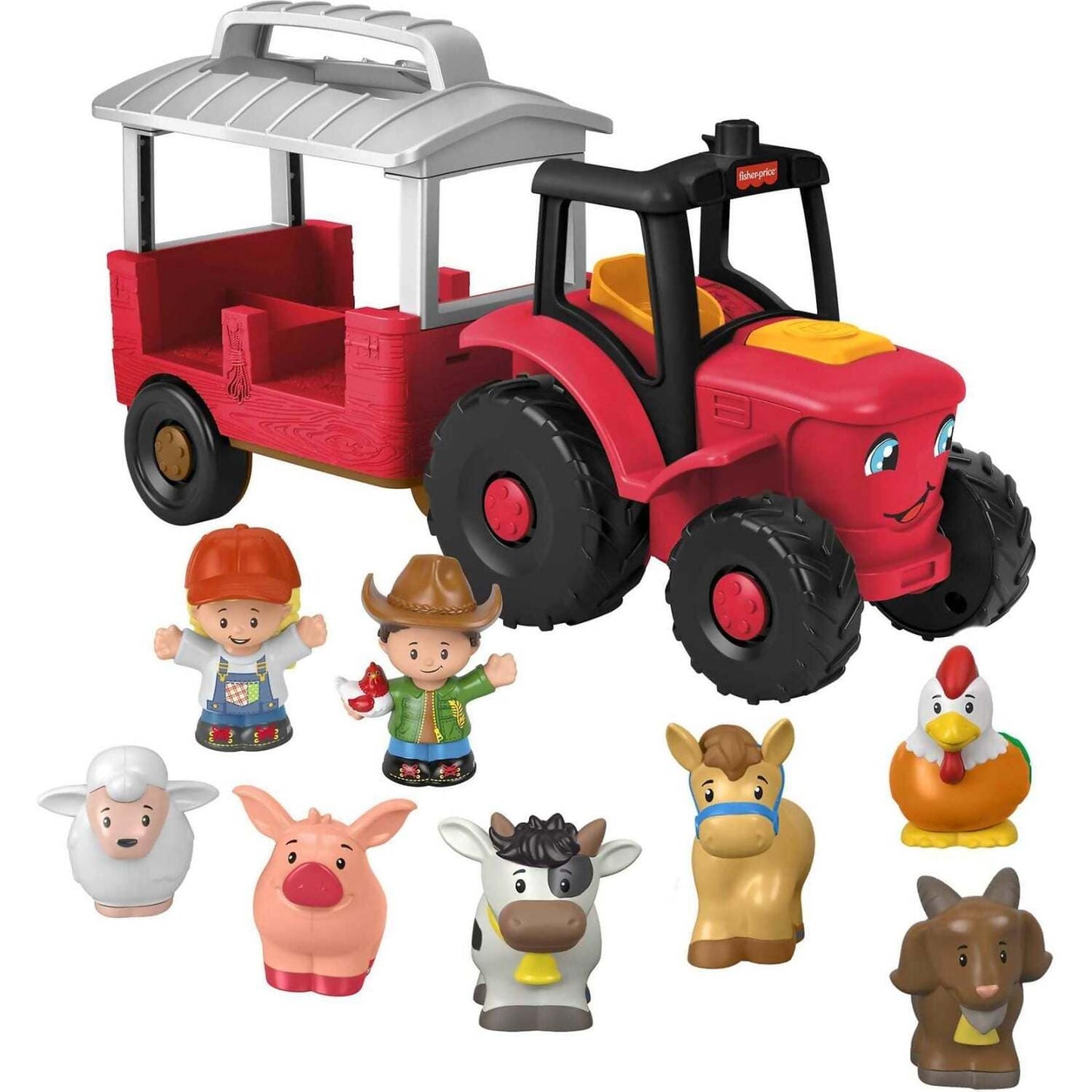 Fisher-Price - Little People Caring for Animals Tractor Set