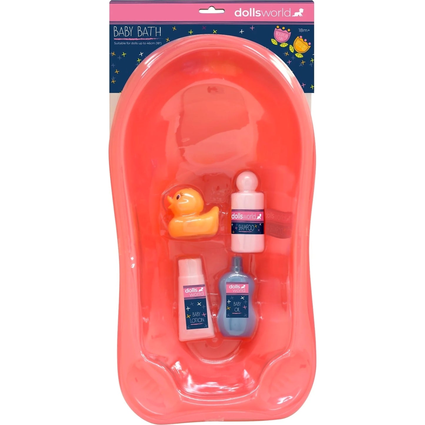 DollsWorld - Baby Doll Bath Set
