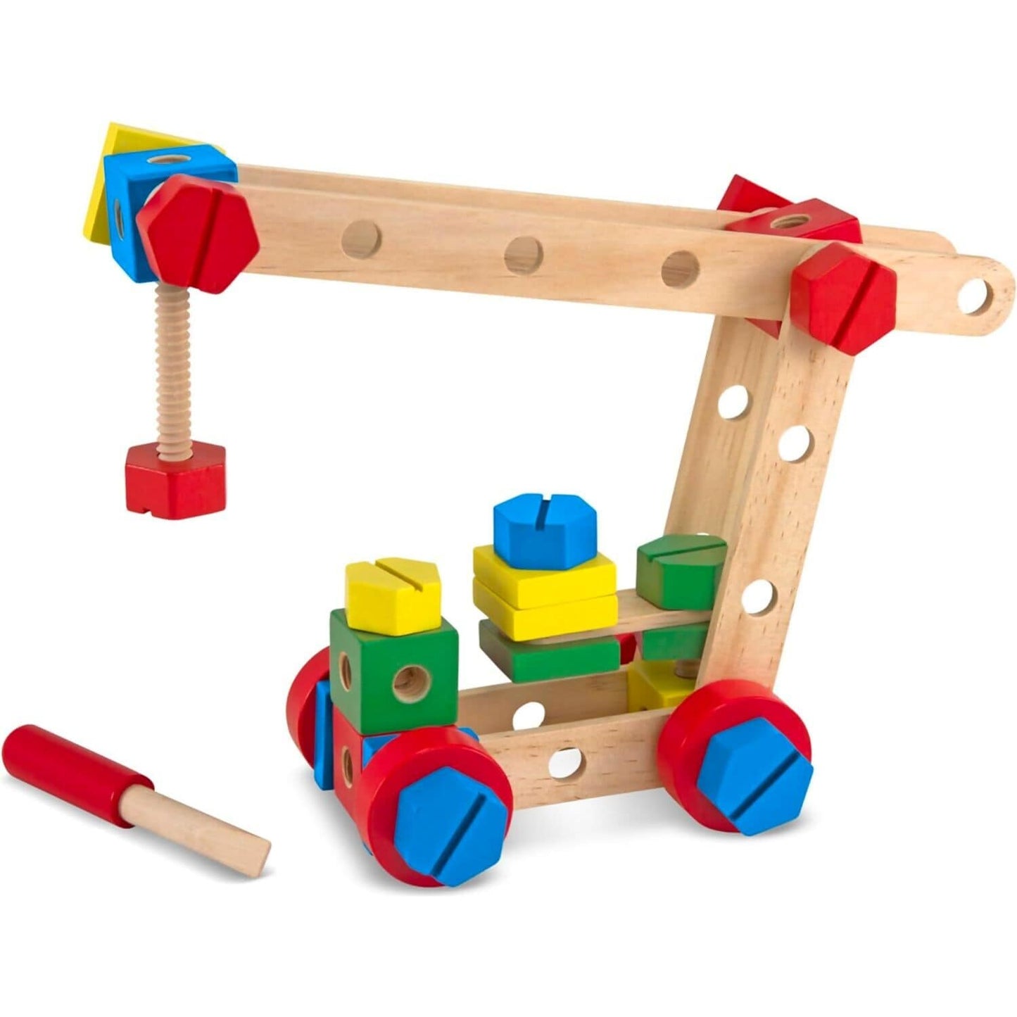 Melissa & Doug - Construction Set in a Box Wooden Toy