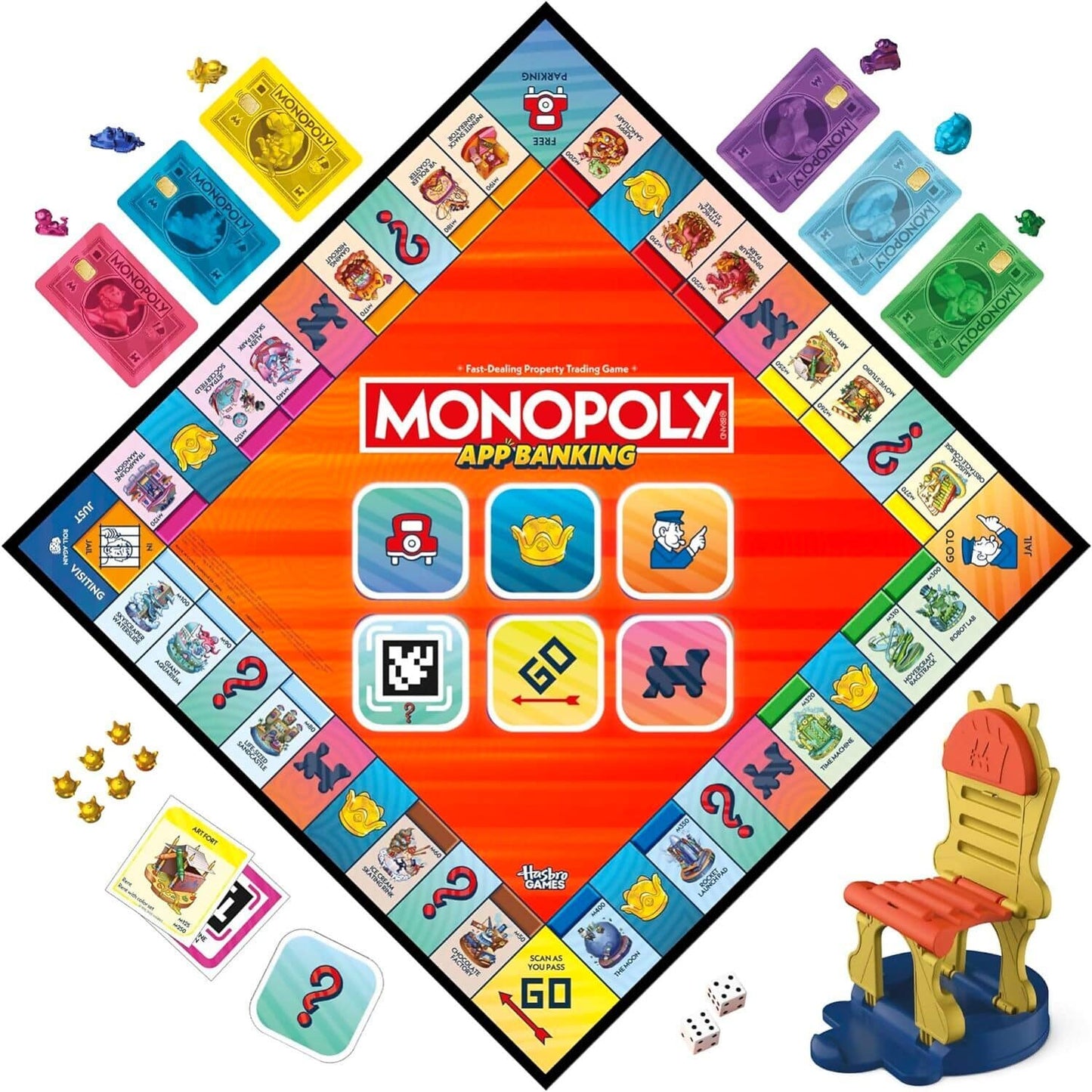 Hasbro Gaming - Monopoly App Banking Board Game