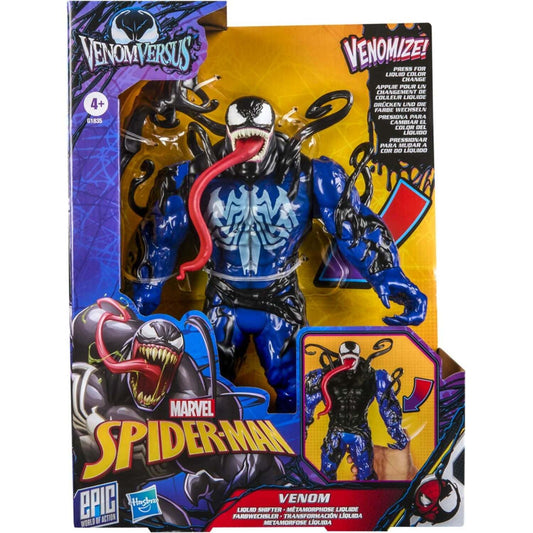 Marvel Spider-Man - Epic World of Action VenomVersus Venom Liquid Shifter 11-inch Action Figure