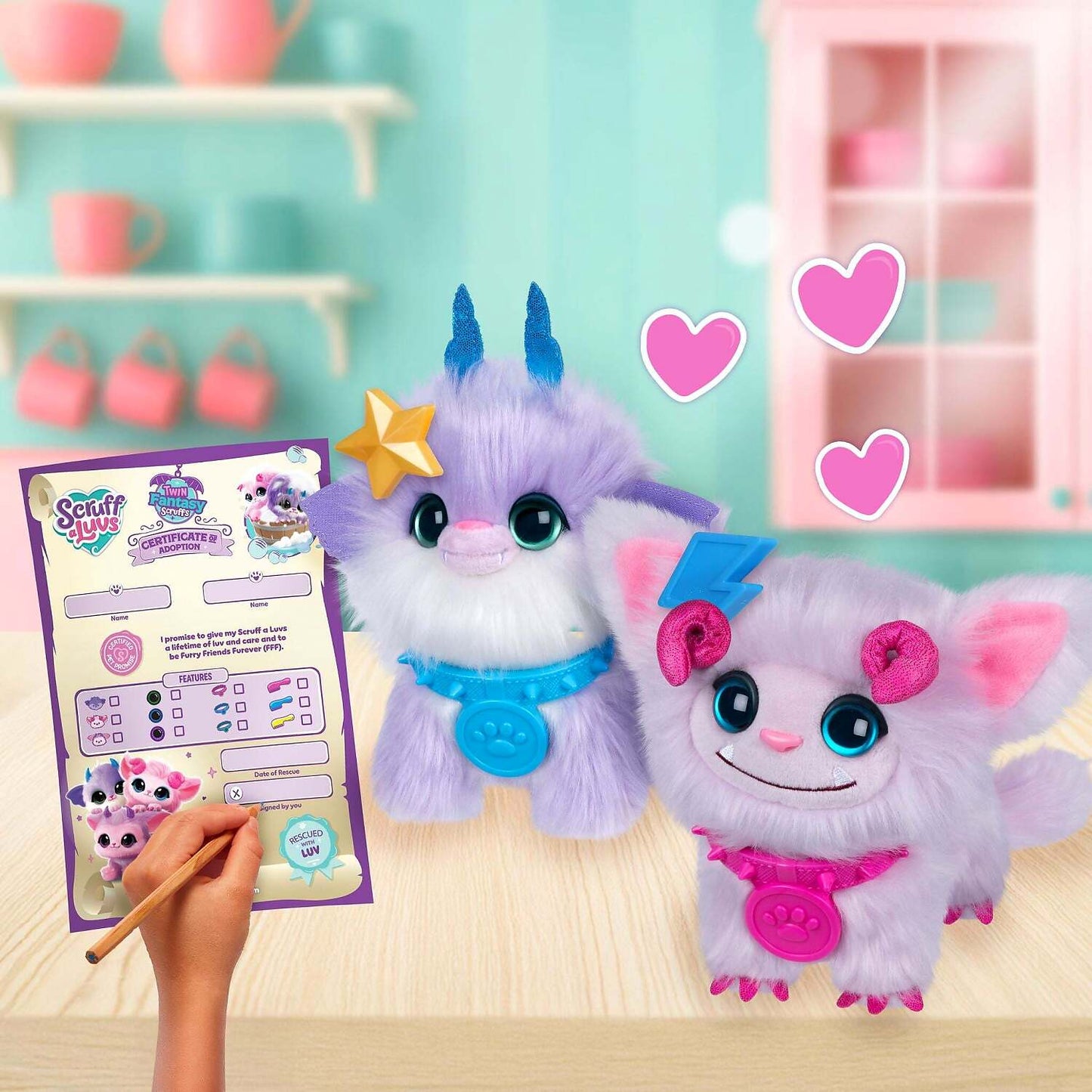 Scruff-a-Luvs - Twin Fantasy Scruffs Mystery 2 Pack Plush