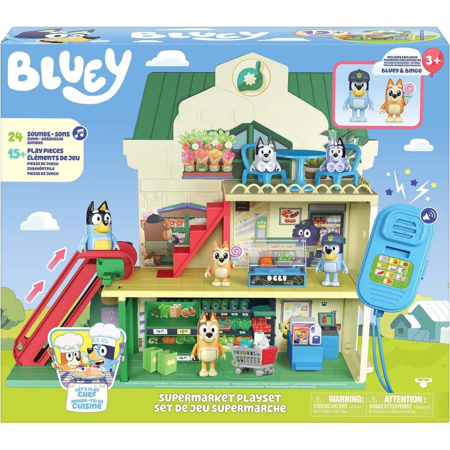 Bluey - Bluey Supermarket Playset