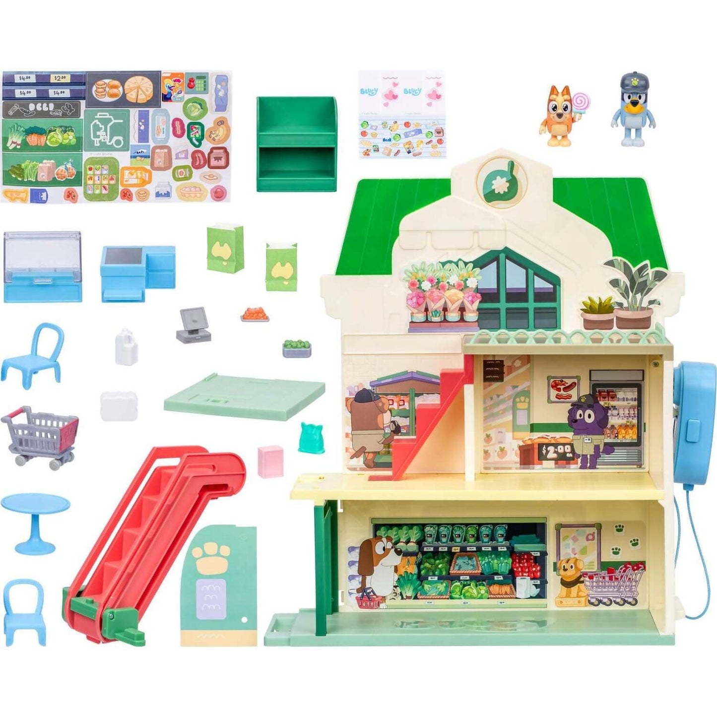 Bluey - Bluey Supermarket Playset