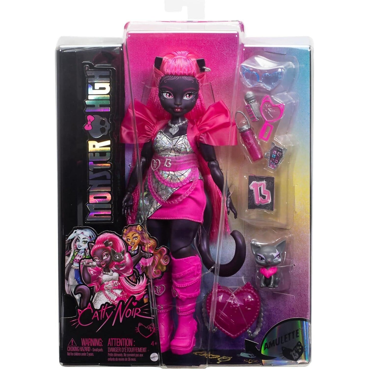 Monster High - Catty Noir Fashion Doll & Accessories - Mattel