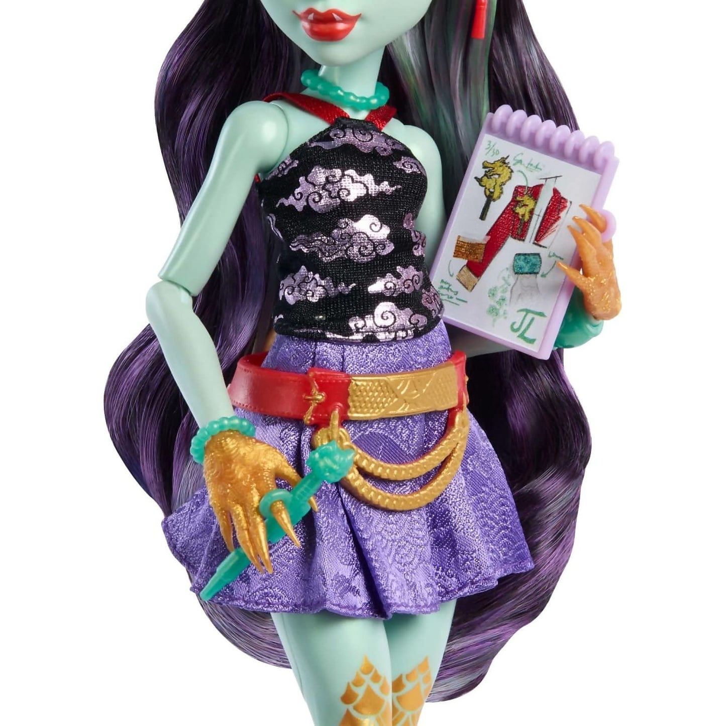 Monster High - Jinafire Long Fashion Doll & Accessories - Mattel