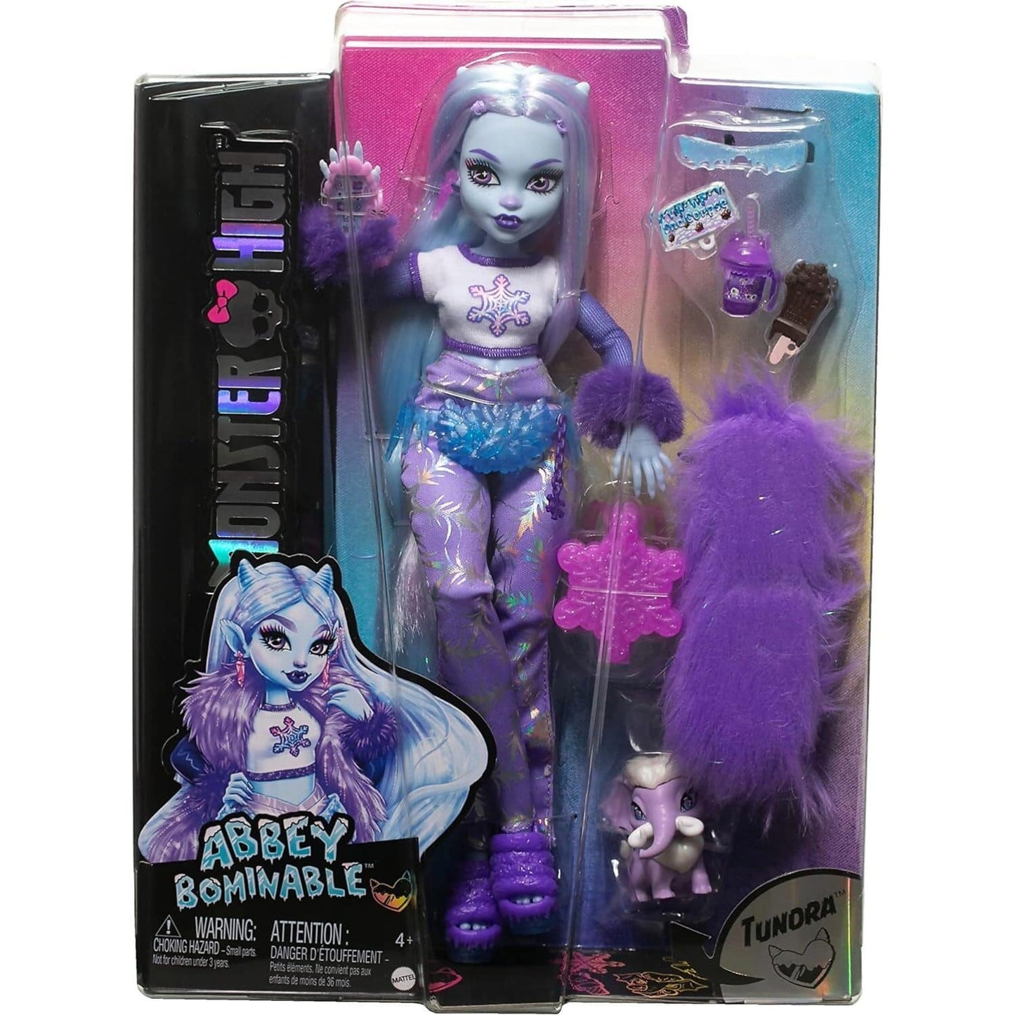 Monster High - Abbey Bominable Yeti Fashion Doll & Accessories - Mattel