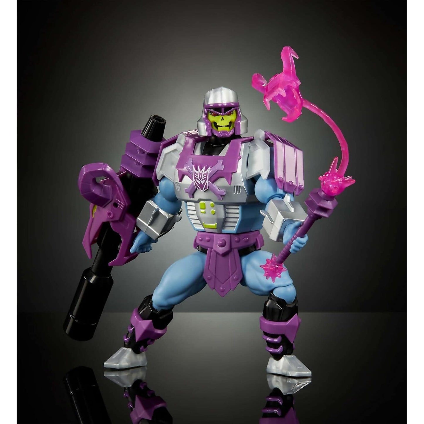 Masters Of the Universe - Origins & Transformers MEGAtron Armor Skeletor Action Figure 5.5-Inch - Mattel